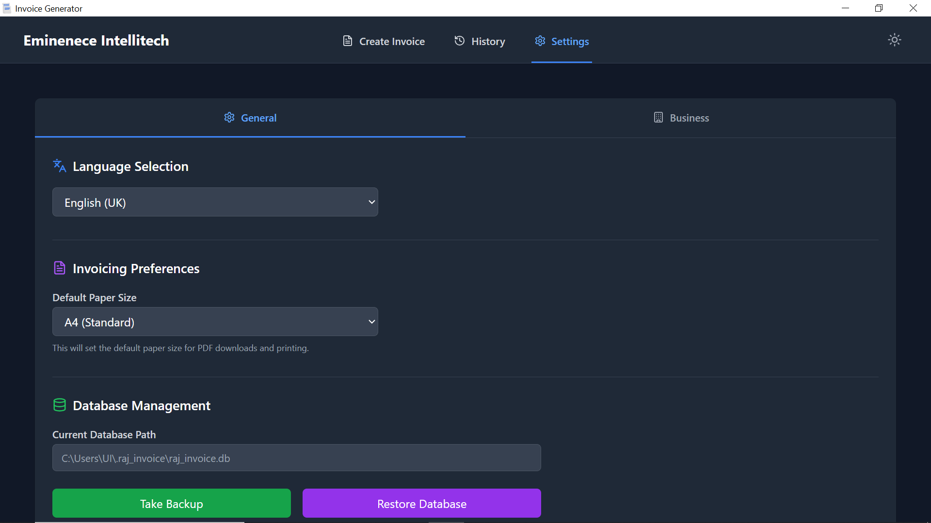 Billing Application slide 4
